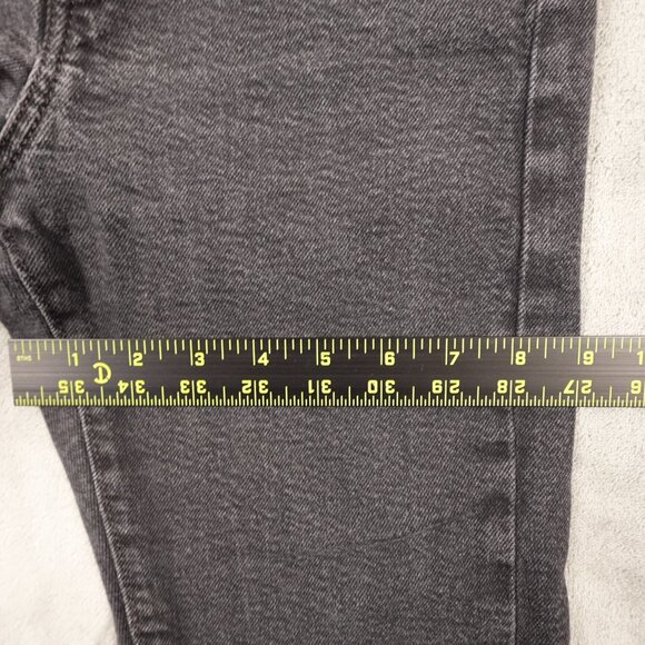 Levi's Jeans Wedgie Skinny women's 26 vintage black red tab button fly denim - Picture 8 of 14